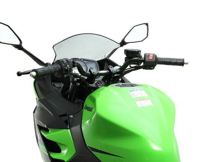 BMコンチ3型 バー ハンドルセット ブラック ニンジャ250 ニンジャ400