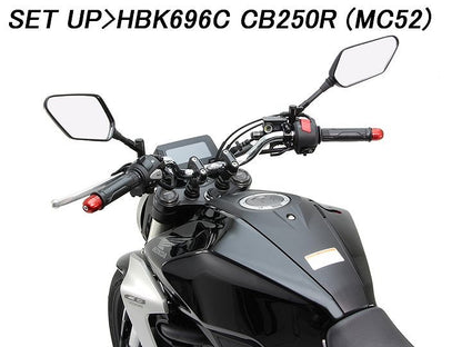BMコンチ3型 ハンドルセット クロームメッキ CB125R CB250R