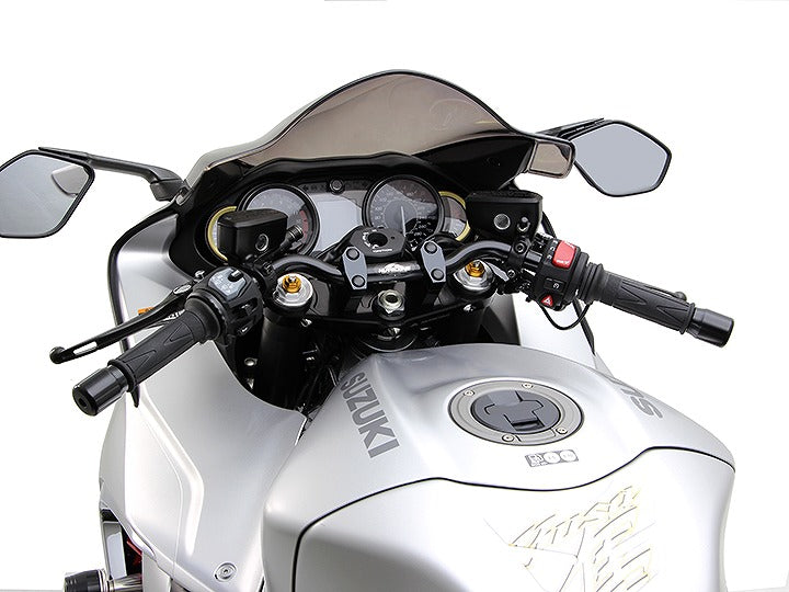 バー ハンドルセット クロームメッキ＆シルバー ハヤブサ1300 – バイクマン
