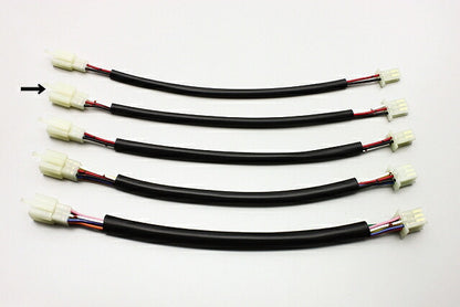 延長ハーネス 汎用 MTW型3極 300mmロング 1本入 端子サイズ110型2.8mm