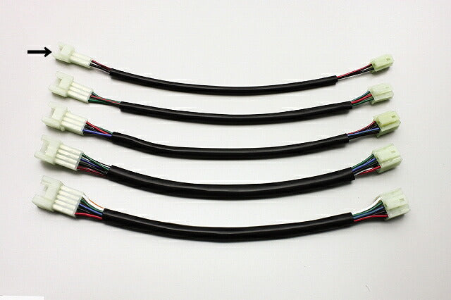 延長ハーネス 汎用 HM型2極 300mmロング 1本入 端子サイズ90型2.3mm