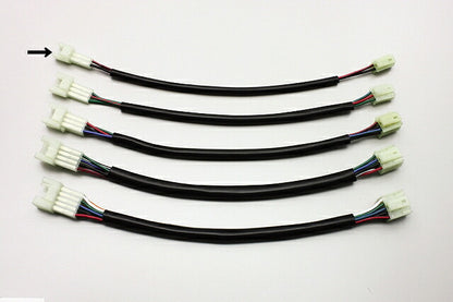 延長ハーネス 汎用 HM型2極 300mmロング 1本入 端子サイズ90型2.3mm