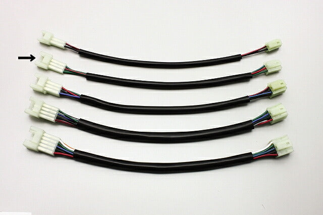 延長ハーネス 汎用 HM型3極 300mmロング 1本入 端子サイズ90型2.3mm