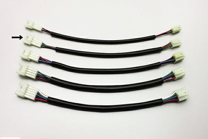 延長ハーネス 汎用 HM型3極 300mmロング 1本入 端子サイズ90型2.3mm