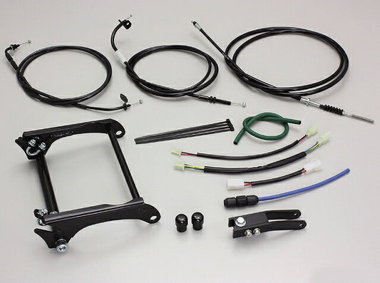 ロングホイールベースキット ブラック グランドアクシス100(5FA2-6) 150mmロング