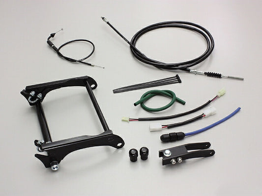 ロングホイールベースキット ブラック BW'S100 150mmロング