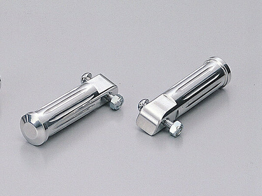 Rear Footpegs Billet Polished Alumite Vulcan 400/800/Classic/