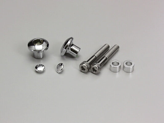 M8 Accent Hook Dragstar Classic 1100 M8 x L50 with Stainless Steel Bolt, Chrome Plated