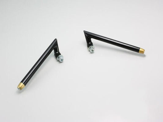 セパハン用 ハンドルバー左/右セット ブラック/ゴールド　ZEタイプ