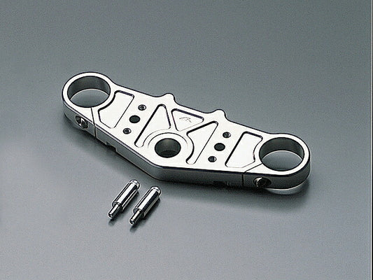 ジュラルミン トップブリッジ ポリッシュアルマイト バーハンドル用 ZZR1100 D1-D7