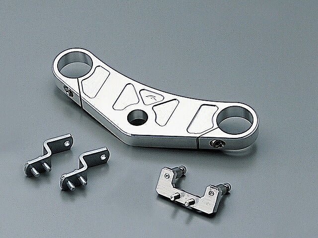 ジュラルミン トップブリッジ ポリッシュアルマイト セパハン用 ゼファー400χ('97-'08)