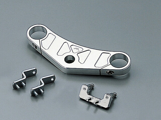 ジュラルミン トップブリッジ ポリッシュアルマイト セパハン用 ゼファー400χ('97-'08)