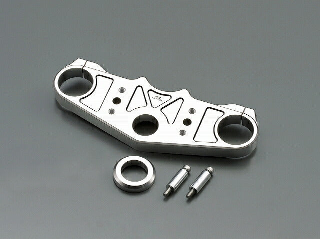 ジュラルミン トップブリッジ ポリッシュアルマイト バーハンドル用 ZZR1200('04.'05)