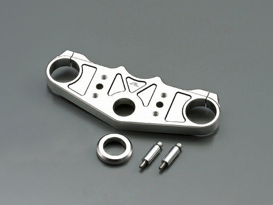 ジュラルミン トップブリッジ ポリッシュアルマイト バーハンドル用 ZZR1200('04.'05)