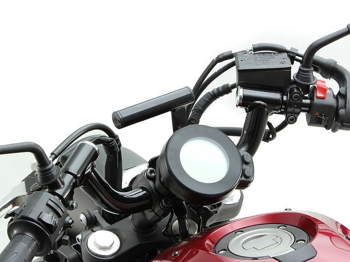 クランプバー ブラック バー外径φ22.2mm XSR700 ハンドル用