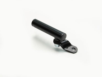 クランプバー ショート15° ブラック バー外径φ22.2mm 汎用 ハンドル用