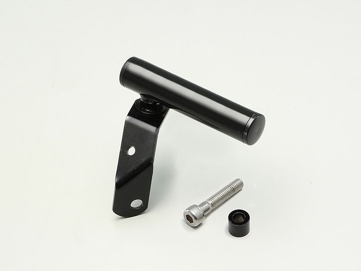 クランプバー ブラック 黒 外径φ22.2mm/68mm Ninja ニンジャ ZX-25R ZX-25RSE ナビ モバイル スマホ ETC 取付