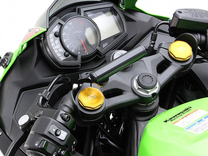クランプバー ブラック 黒 外径φ22.2mm/68mm Ninja ニンジャ ZX-25R ZX-25RSE ナビ モバイル スマホ ETC 取付