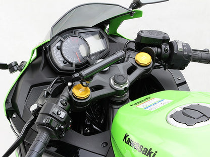 クランプバー USB電源付 ブラック 黒 外径φ22.2mm/68mm Ninja ニンジャ ZX-25R ZX-25RSE ナビ モバイル スマホ ETC 取付