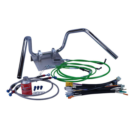 CB400SF Ver.S 96-98年 NC31 6ベントアップハンドル セット カラー ワイヤー