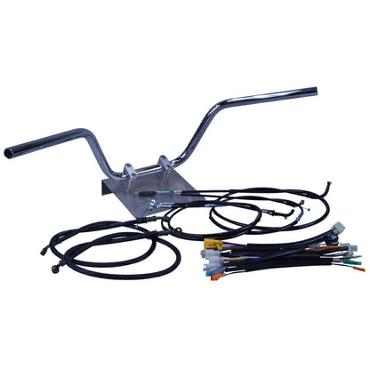 CB400SF 06-07年 NC39 クルージング ハンドル セット ブラック ワイヤー