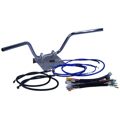 XV250 Virago 88-92 3DM Cruising Handlebar Set Color Wires