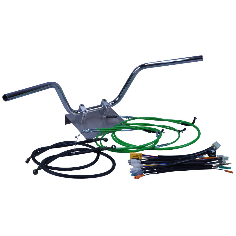 TW200/E 87-99年 2JL クルージング ハンドル セット カラー ワイヤー