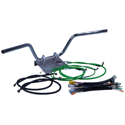 GSX400E 刀 (ザリ、ゴキ) GK51 クルージング ハンドル セット カラー ワイヤー