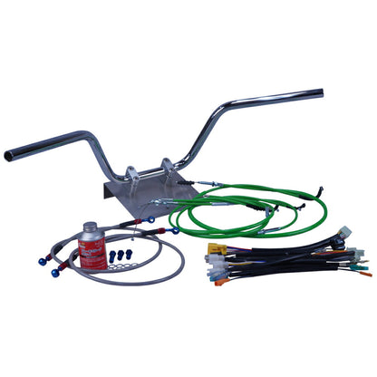 Z250FT A4/A5 82年 KZ250A クルージング ハンドル セット カラー ワイヤー