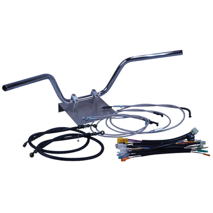 GSX400FS インパルス 81-82年 クルージング ハンドル セット メッシュ ワイヤー