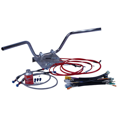 ZRX400/2 94-03年 ZR400E クルージング ハンドル セット カラー ワイヤー