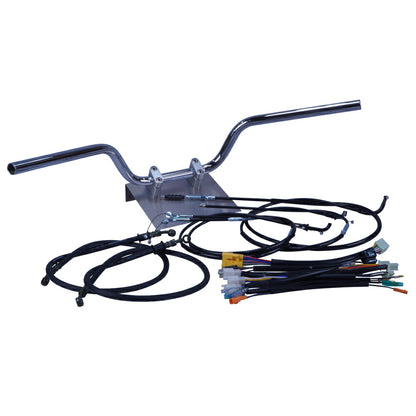 CB400SB 05年 NC39 クルージング ハンドル セット ブラック ワイヤー