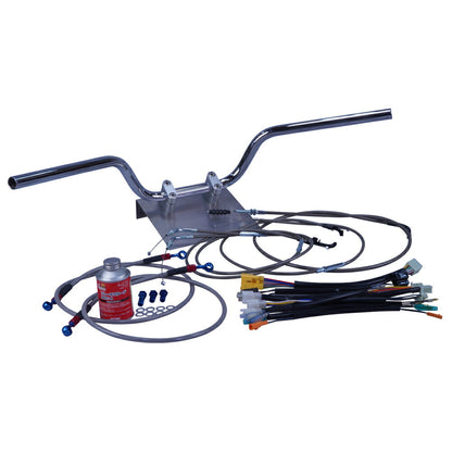 FTR223 全年式 MC34 クルージング ハンドル セット ブラックメッシュ ダークメッシュ ワイヤー