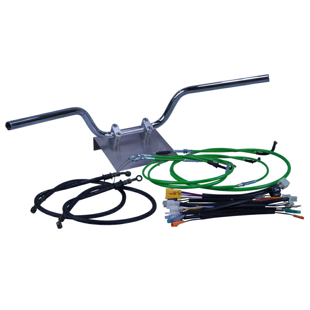 SR400 03-08年 RH01J クルージング ハンドル セット カラー ワイヤー