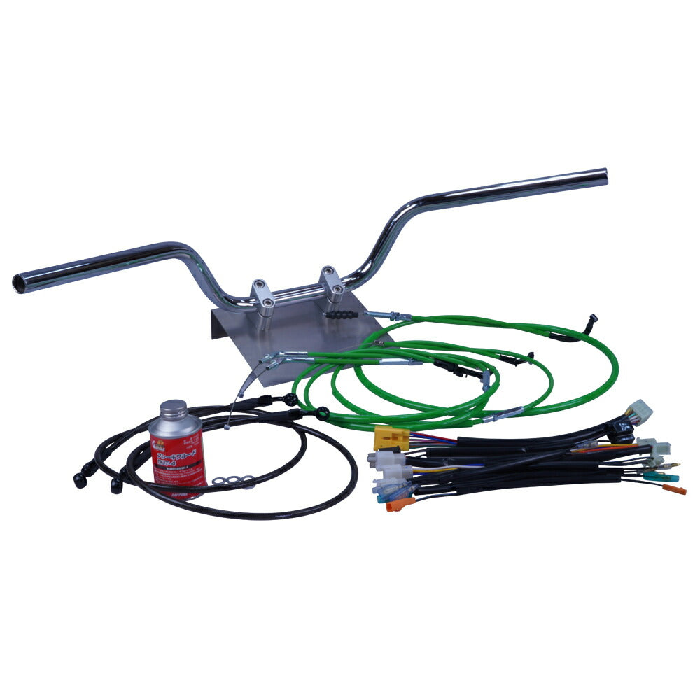 ホーク3/CB400N 78-79年 クルージング ハンドル セット カラー ワイヤー