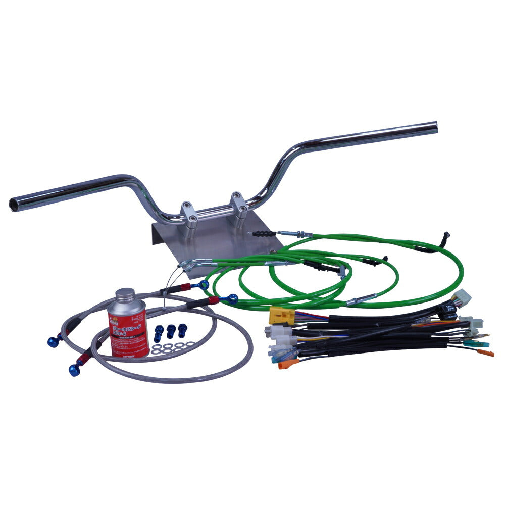 ホーク3/CB400N 78-79年 クルージング ハンドル セット カラー ワイヤー