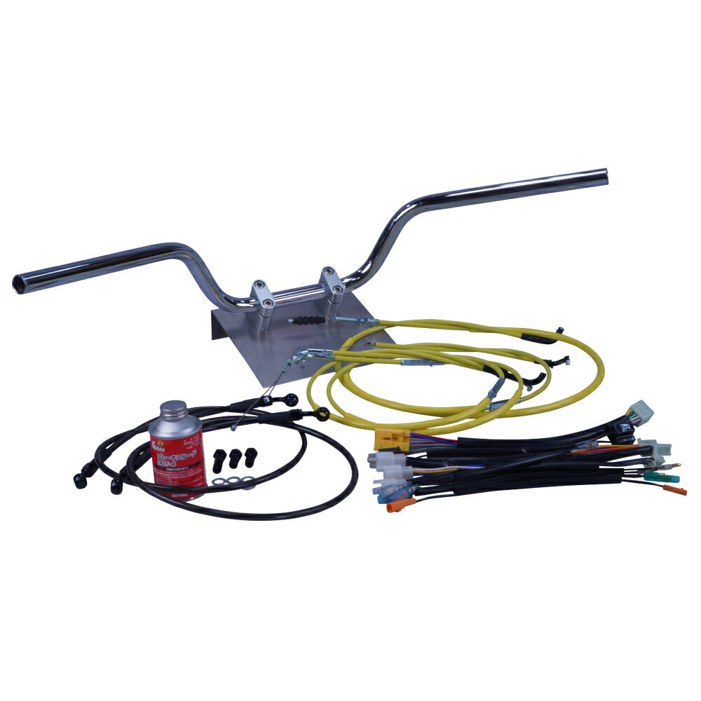 エストレヤ ディスク 92-06年 BJ250A クルージング ハンドル セット カラー ワイヤー