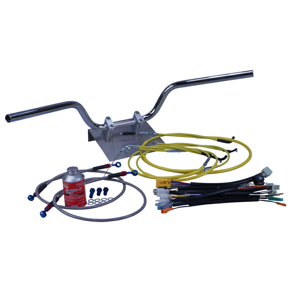 TW200E 00-01年 DG07J クルージング ハンドル セット カラー ワイヤー