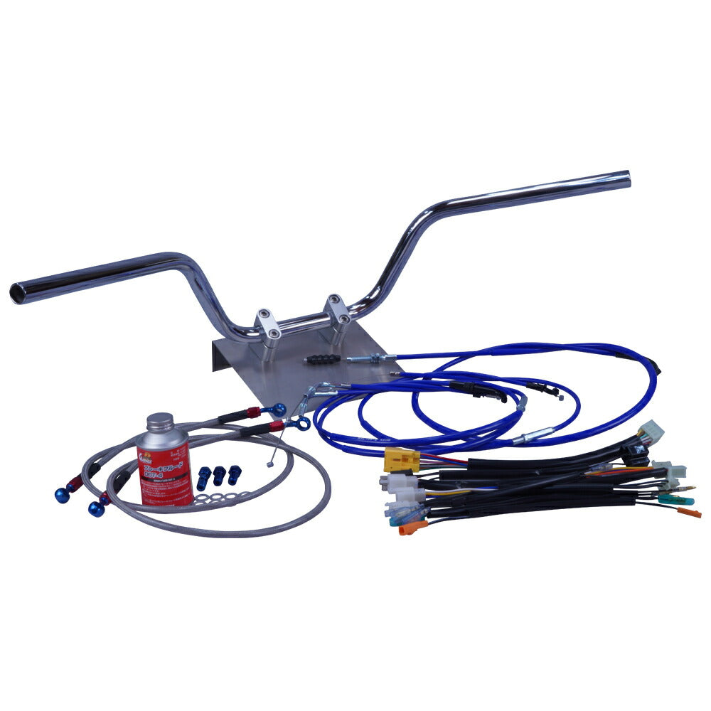 CB400SF 04-05 NC39 Cruising Handlebar Set Color Wires