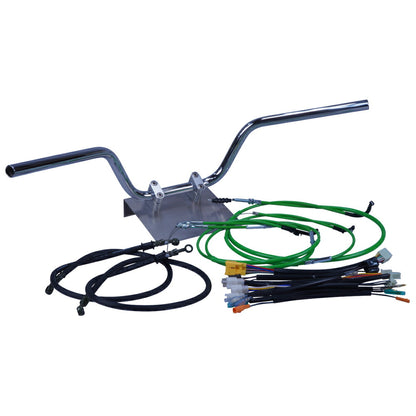 ZRX400/2 04-06年 ZR400E クルージング ハンドル セット カラー ワイヤー