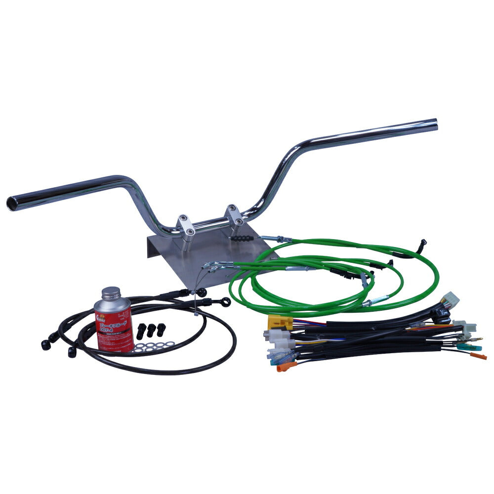 GSX400インパルス 99年 GK79A クルージング ハンドル セット カラー ワイヤー