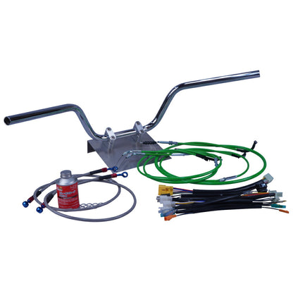 ZRX400/2 94-03年 ZR400E クルージング ハンドル セット カラー ワイヤー