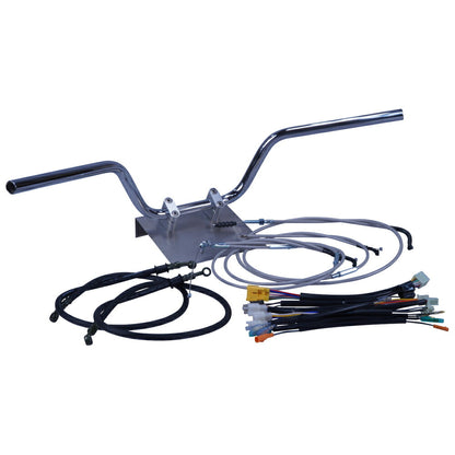 ホーク3/CB400N 78-79年 クルージング ハンドル セット メッシュ ワイヤー