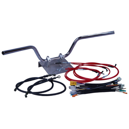 ZRX400/2 04-06年 ZR400E クルージング ハンドル セット カラー ワイヤー