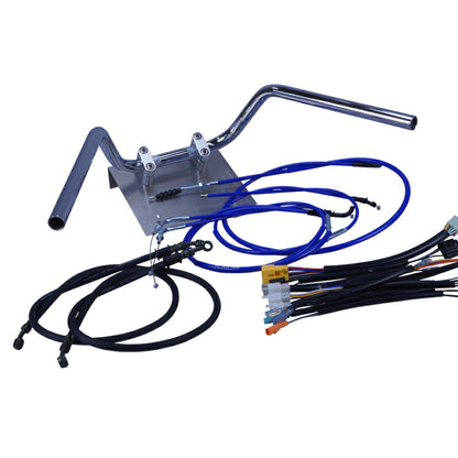 モンキー 84-98年 Z50J ミニ鬼アップハンドル セット カラー ワイヤー