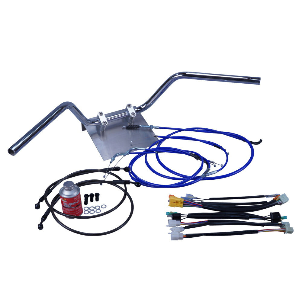 GSX400 インパルス 05-07年/GK7CA 鬼ハンドル セット カラー ワイヤー