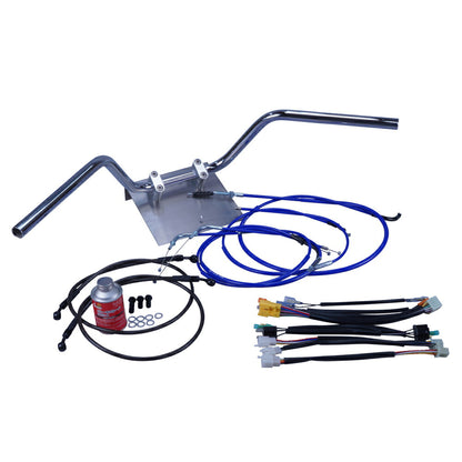 エストレヤ ディスク 92-06年 BJ250A 鬼ハンドル セット カラー ワイヤー