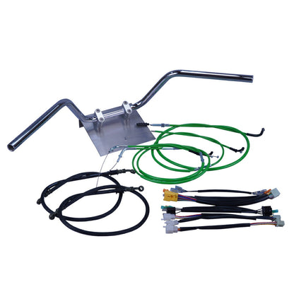 RZ250 84年 51L 鬼ハンドル セット カラー ワイヤー