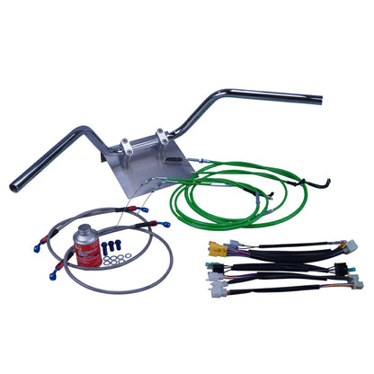 XV250 Virago 88-92 3DM "Oni Handle" set, color wires