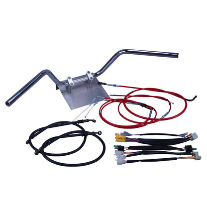 Z250FT A4/A5 82年 KZ250A 鬼ハンドル セット カラー ワイヤー